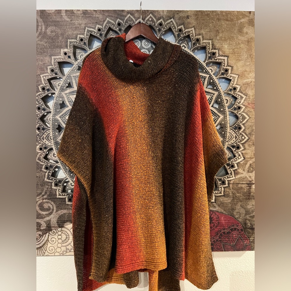 FALL FULL LENGTH KNIT 🧶 PONCHO